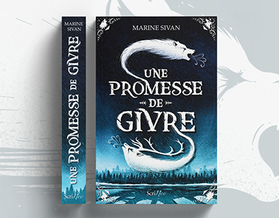 Book cover Design / Une promesse de Givre