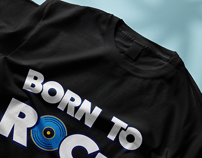 Born to Rock Tee - Rock and Roll Playhouse