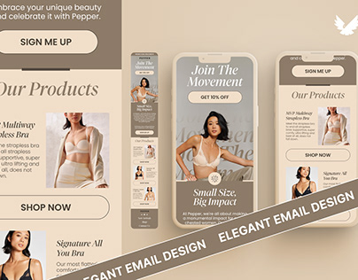 Elegand & Feminine Email Design