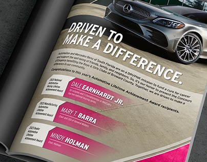 Magazine Ad - Mercedes-Benz Dealership Event
