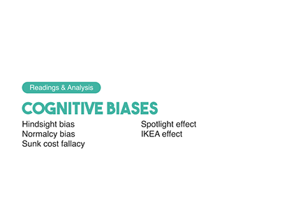 Cognitive biases