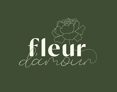 Fleur D'amour | French Florist Branding