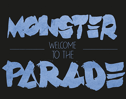 Monster Parade (Lettering)