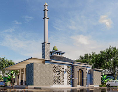 masjid modern minimalis