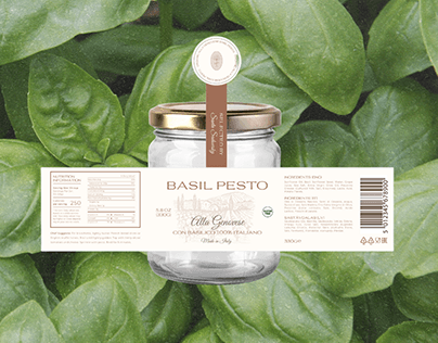 Organic Italian Packaging Design for Sauces & Pasta