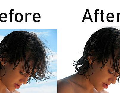 Hair selection and Background Remove