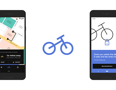 Designing a bicycle sharing app experience