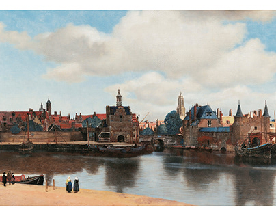 Johannes Vermeer - View of Delft