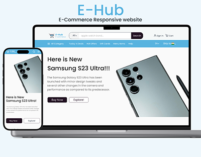 E-Hub E-Commerce Responsive Website