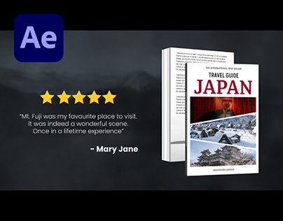 After Effects - Book Promotional Template