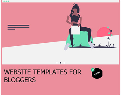 Website templates for bloggers