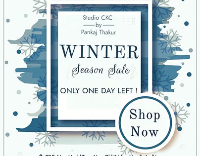 Vector Winter Season Sale
