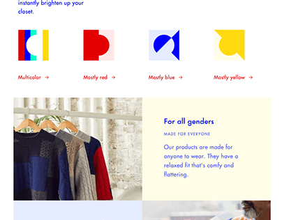 Colorblock - Shopify ecommerce website