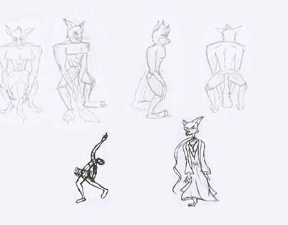 Red Riding Hood thumbnails/designs