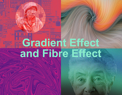 Gradient Effect And Fibre Effect