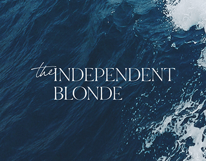 The Independent Blonde – Brand and Web Design