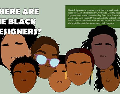 Text Book splash page Project: The Black Experience