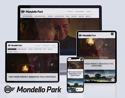 Mondello Park Landing Page Design
