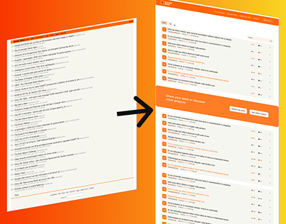 Redesign Project 2 - Hacker News