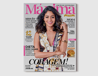 Revista Máxima (editora Abril) beleza