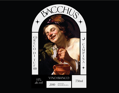 Bacchus - Wine Label