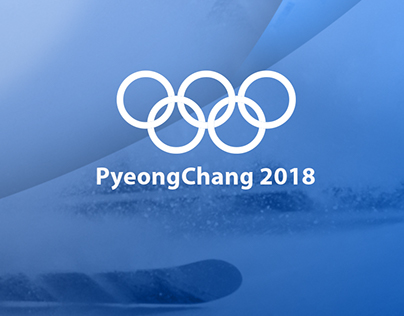 PyeongChang 2018 Welcome Screen Design