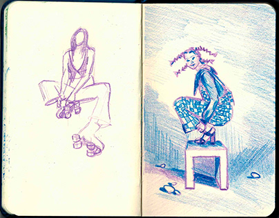 Girls | Sketch | Sketchbook