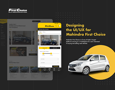 Used Car Marketplace - UI/UX Design