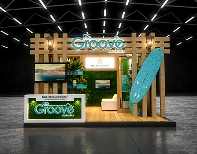 The Groove Algalala Summer Activation Booth