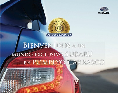VIP Service Program Pompeyo Carrasco - Subaru