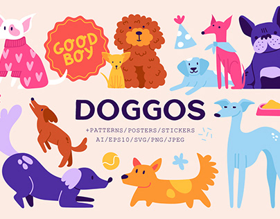 Doggos | Graphic collection