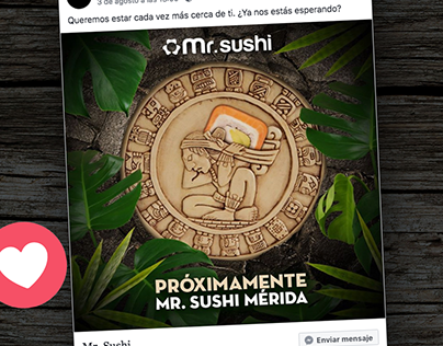 Mr Sushi / Social Media
