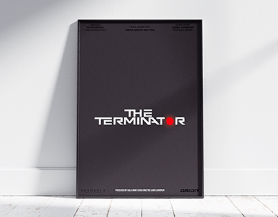 Poster Conceptual The Terminator