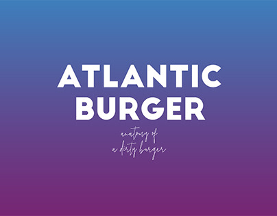 Atlantic Burger Identity