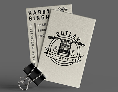 OUTLAW MOTORCYCLES LOGO DESIGN AND BRANDING