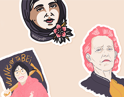 Inspiring Women Sticker Pack