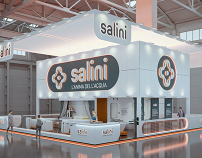 exhibition stand for the company SALINI