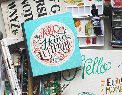 The ABCs of Hand Lettering book