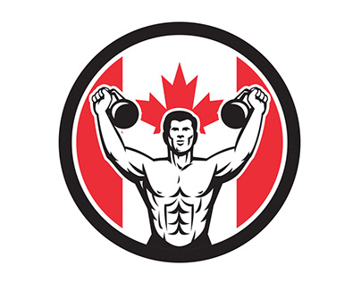 Canadian Physical Fitness Canada Flag Icon