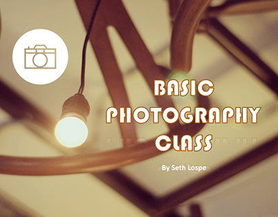 Basic Photography Class for kids