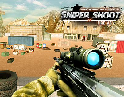 Army Counter Terroriest Attack Sniper Shoot Fire v2