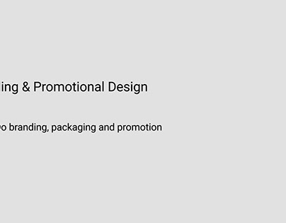Branding & Promotional Design