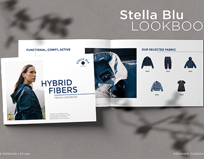 Stella Blu look book design