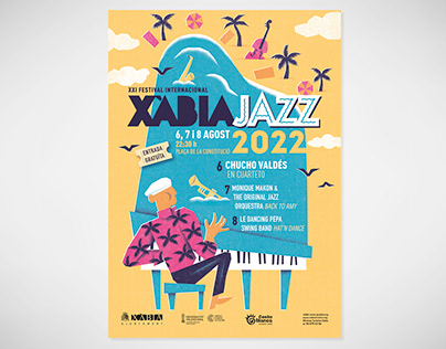 XXI Festival Internacional Xàbia Jazz | Cartel