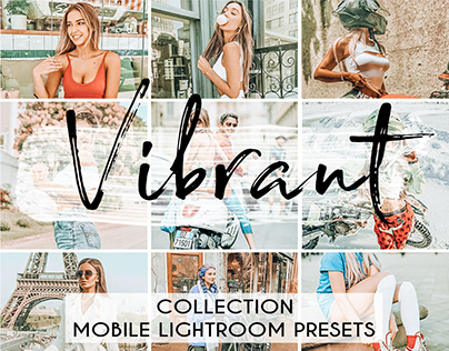 VIBRANT Mobile Lightroom Presets