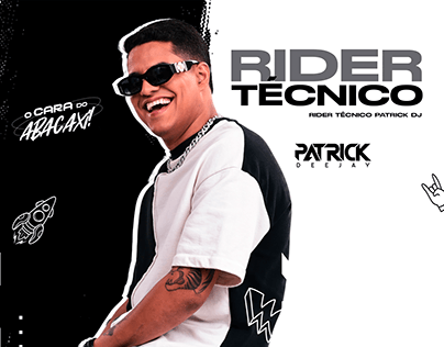 RIDER TÉCNICO - PATRICK DJ