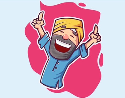 Punjabi Man Projects | Photos, videos, logos, illustrations and branding on  Behance