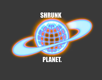 Shrunk planet