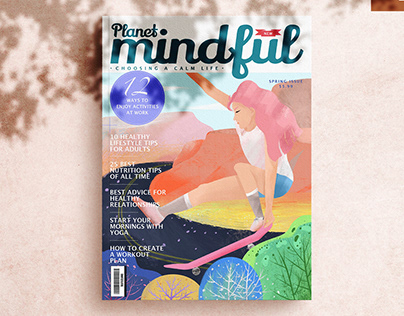 Planet Mindful Magazine Cover