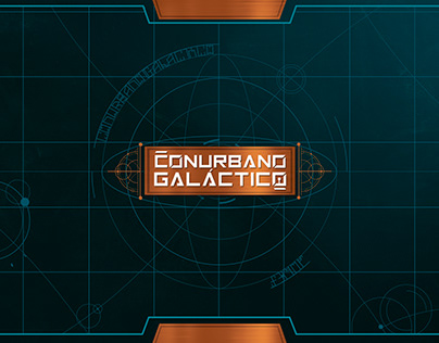 Conurbano Galáctico (Logo + Overlay Twitch)